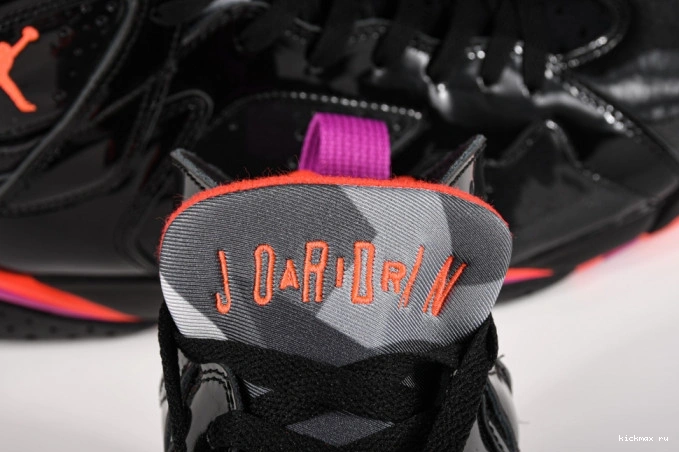 Rep Jordan Black 7 Air 313358-006 Patent Retro 0807